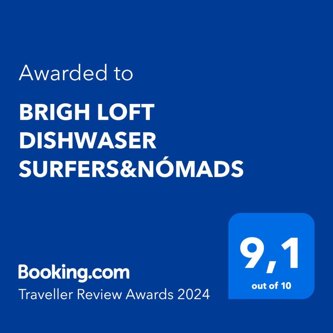 Brigh Loft Dishwaser Surfers&nomads Appartement *